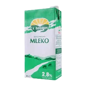 Mleko Zbregov Dugotrajno 2.8% 2l Čep