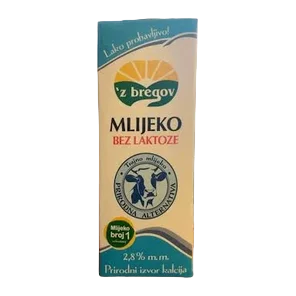 Mleko Uht Bez Laktoze 1l Te Z Breg