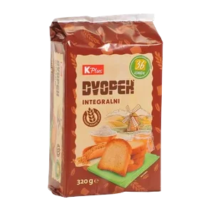 Dvopek Integralni 320g K Plus