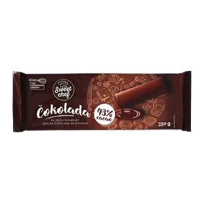 Čokolada Kuvanje 43% 350g Sweet Che