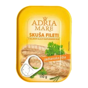 Skuša Fil Bilj Ulje 110g Adria Mare