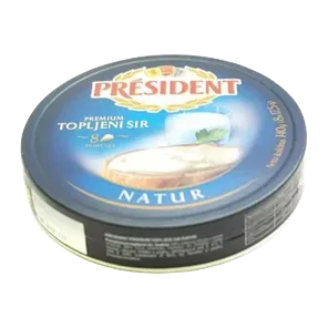 Sir topljeni natur President 140g