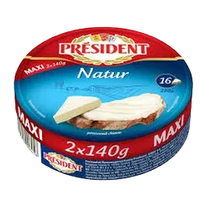 Sir topljeni natur President 280g