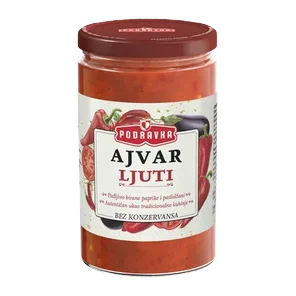 Ajvar Ljuti 350 Gr Podravka