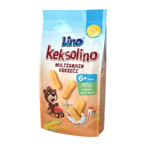 Keksolino keksici multigrain Lino 140g