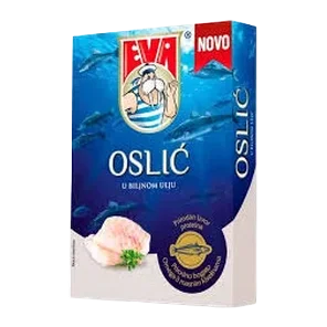 Oslic u biljnom ulju Eva 100g