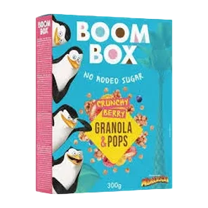 Ovsena granola pops voce Boom Box 300g