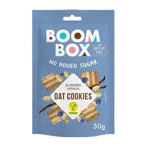 Keks borovnica i vanila Boom Box 50g