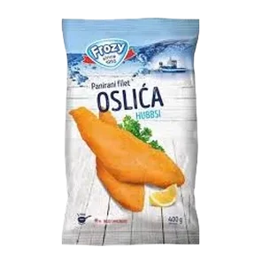 Smrz.panirani fileti oslica Frozy 400g