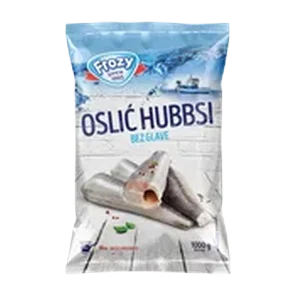 Frozy oslić bez glave hubbsi 1kg