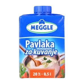 Pavlaka za kuvanja Meggle 20%mm 0.5L