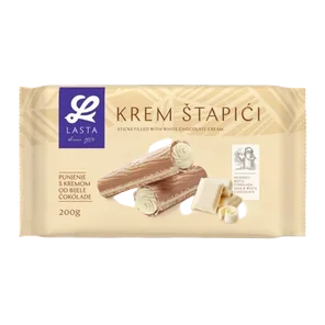 Krem Štapić Bela Čokolad 200g Lasta