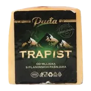 Sir Trapist vakumirani eko sir Pudja300g