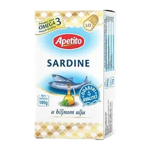 Sardina U Biljnom Ulju 100g Apetito