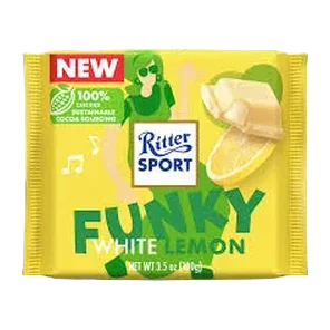 Cokolada white lemon Ritter sport 100g