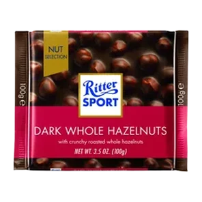 Cokolada crna sa les.Ritter Sport 100gr