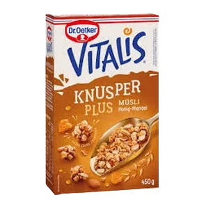 Musli Kris.plus/med&badem Vitalis 450g