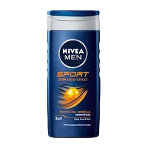 Gel/tus.i pr.kose men Sport Nivea 250ml