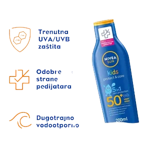 Losion Nivea Sun Protect&care Kids Spf50+200ml