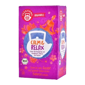 Čaj Teekanne Bio Calm&relax 20/1