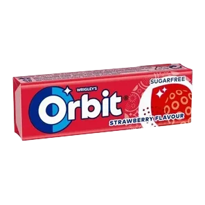 Žv Guma Orbit Strawbe Lim Ed 13g Wr