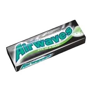 Airwaves žvake black mint