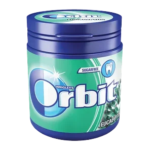 Zvaka Eucalyptus 60p bottle Orbit 84g