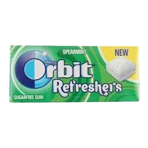 Orbit Zvake Refreshers Spearmint 15.6g