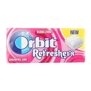 Zvake Orbit Refreshers Bubblemint 15.6g