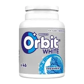 Zvake White Freshmint bottle Orbit 64g
