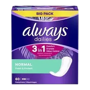 Liners Normal 60 pcs Always