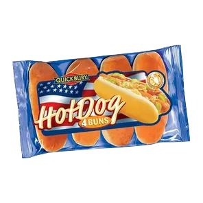 Quickbury hot dog kifla 4/1 250 g