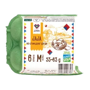Jaja iz sl. uzg. M6/1 MK12 6kom.