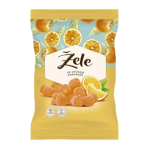 Žele Bombone Sa Ukusom Narandže Kdv