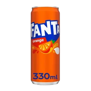 Sok Fanta 0,33l Can Sleek Coca Cola