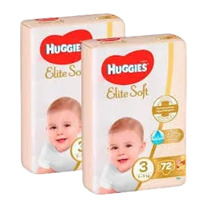 Huggies  elit soft (3) jumbo 40/1