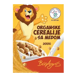 Cerealije Org Sa Medom 200g Bioagr