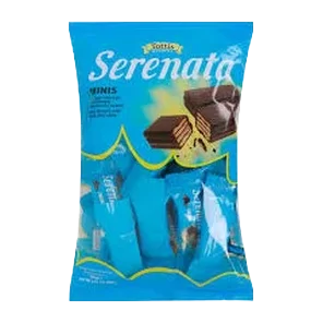 Napolitanka Prelivena Tamnom Čokoladom 180gr Mini Wafers Dark Serenata