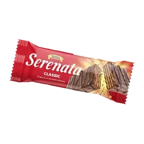 Napolitanka Prelivena Crnom Čokoladom 30gr Twin Dark Serenata