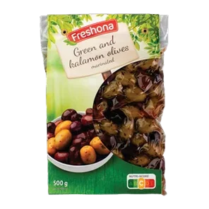 Miks zelene i kalamata masline 70g