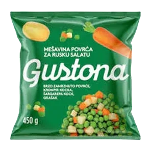 Mix mini sargarepa&grasak Gustona 400g