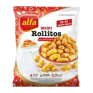 Mini rollitos pizza Alfa 750g