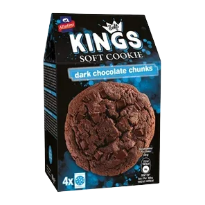 Biskvit Kings Soft Cookie Choco 160g