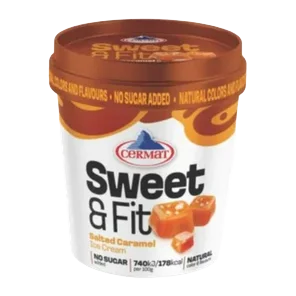 Sladoled Sw&fit Caramel Cook 473ml