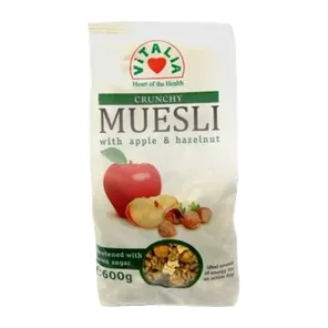 Musli Kranc Lešnik I Jabuka 600gr Vitalia