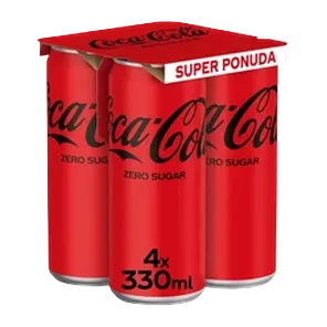Coca Cola zero limenka 4x330ml