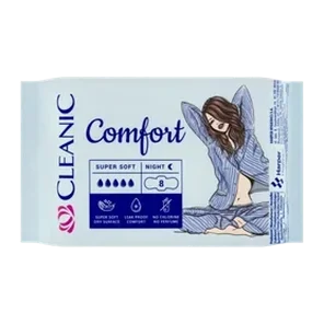 Ulošci Higijenski Soft Night 8kom Cleanic