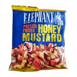 Elephant Pretzel Pieces Honey Mustard 125g