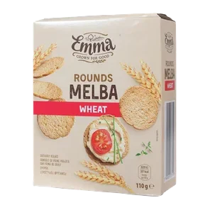 Psenicni okrugli Mleba dvopek EMMA 110g