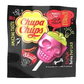 Lizalica 3D jag./limeta Chupa Chups 15g